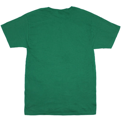 AC/DC Vintage Distressed American Flag Logo On Green T-shirt T-shirt