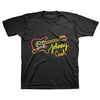 Neon Guitar Logo Toddler T-shirt Childrens T-shirt