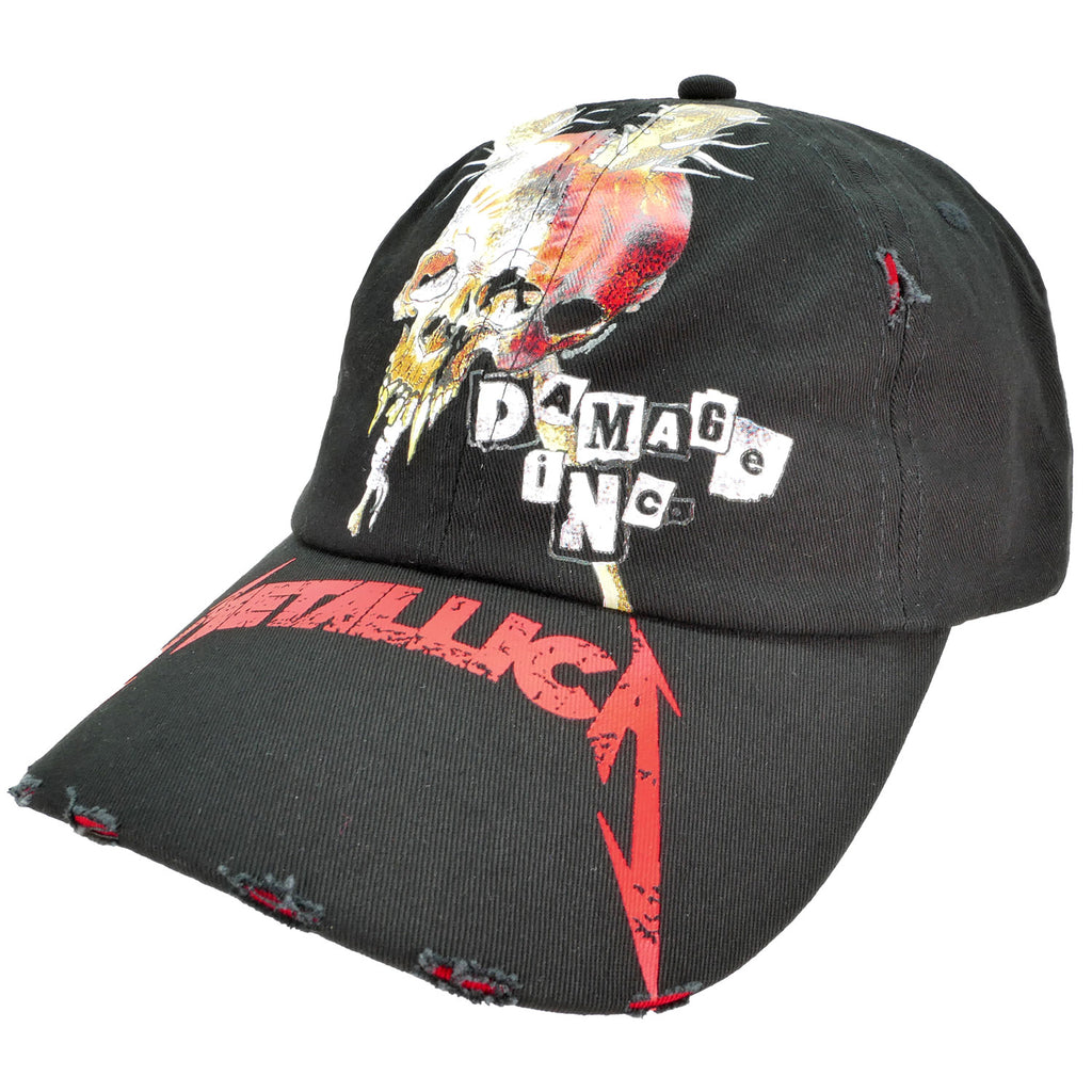 Damage Control Merch Metallica Damage Inc Distressed Baseball Cap 445472 | Rockabilia Merch ...