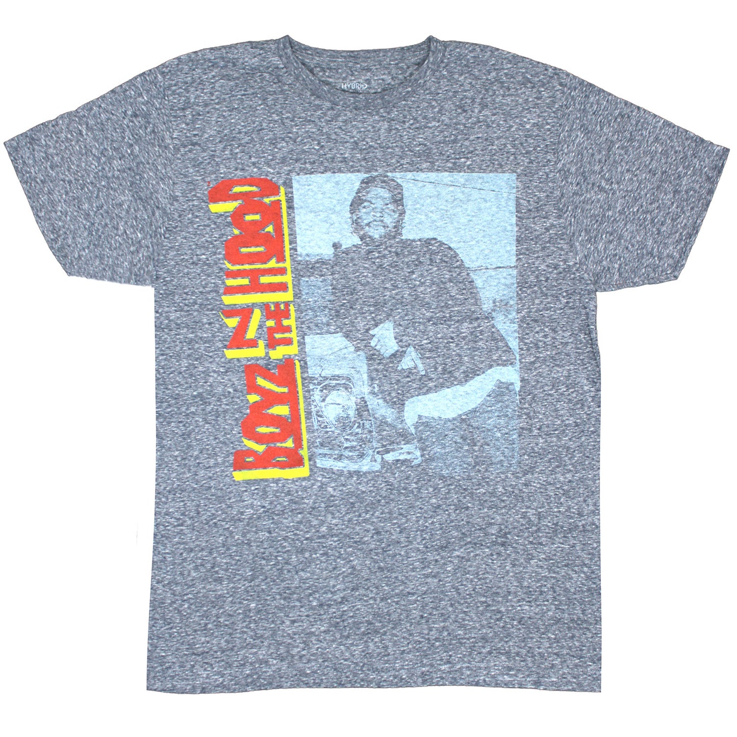 Side Logo Car on Heather Teal Tee T-shirt