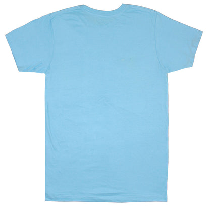 Boyz N The Hood Side Logo Car on Baby Blue Tee T-shirt