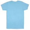 Side Logo Car on Baby Blue Tee T-shirt