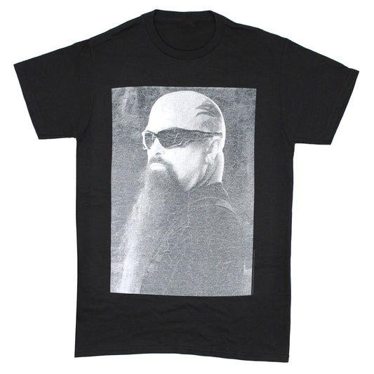 Slayer Kerry King Boxed Grey, Black & White Photo T-shirt