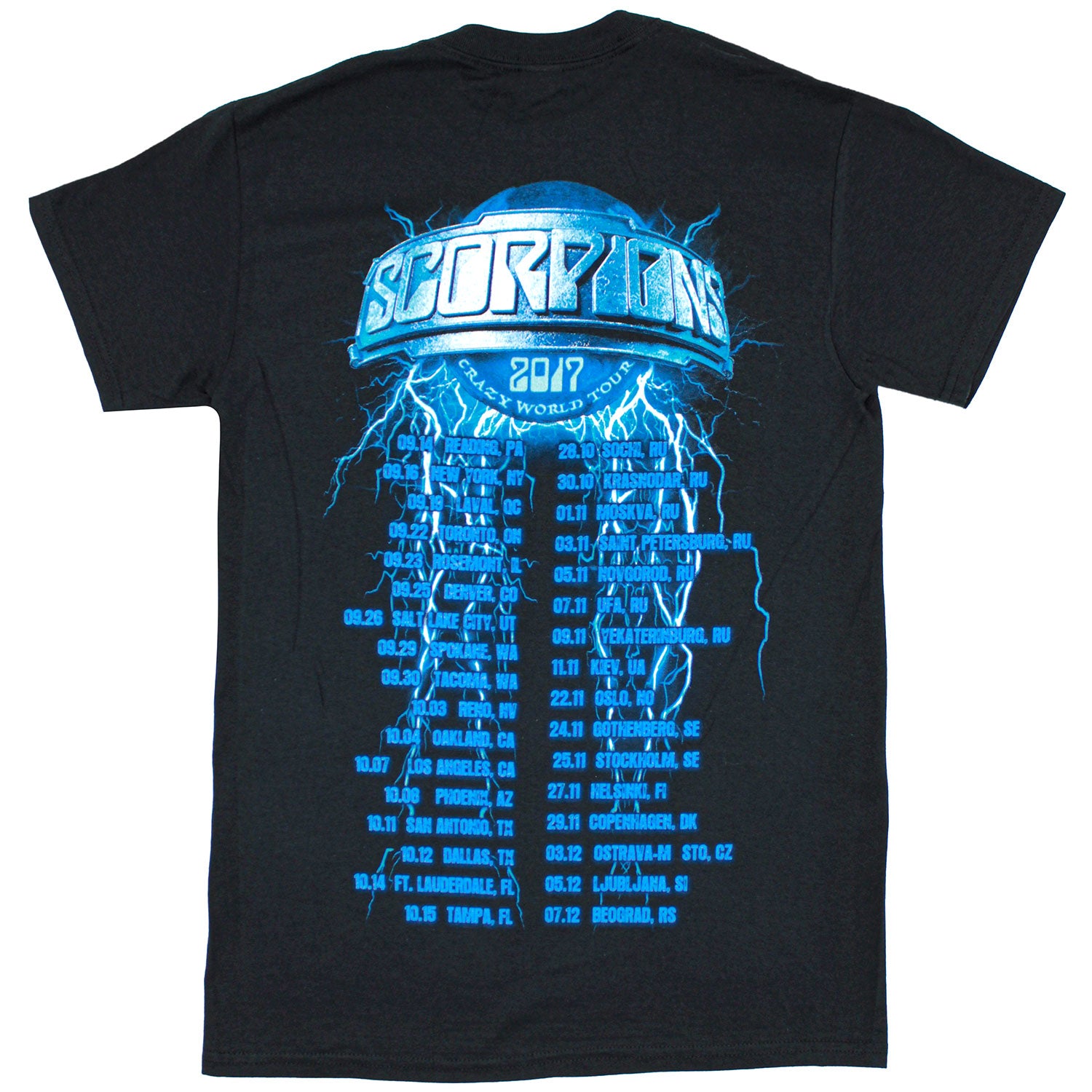 Scorpions T-shirt | Scorpions Merch Store