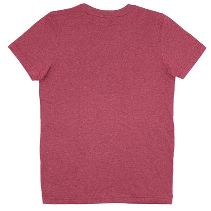 Red Logo On Heather Red T-shirt T-shirt