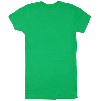 Black & Green Group Photo & Logo Within Jumbo Circle Junior Top