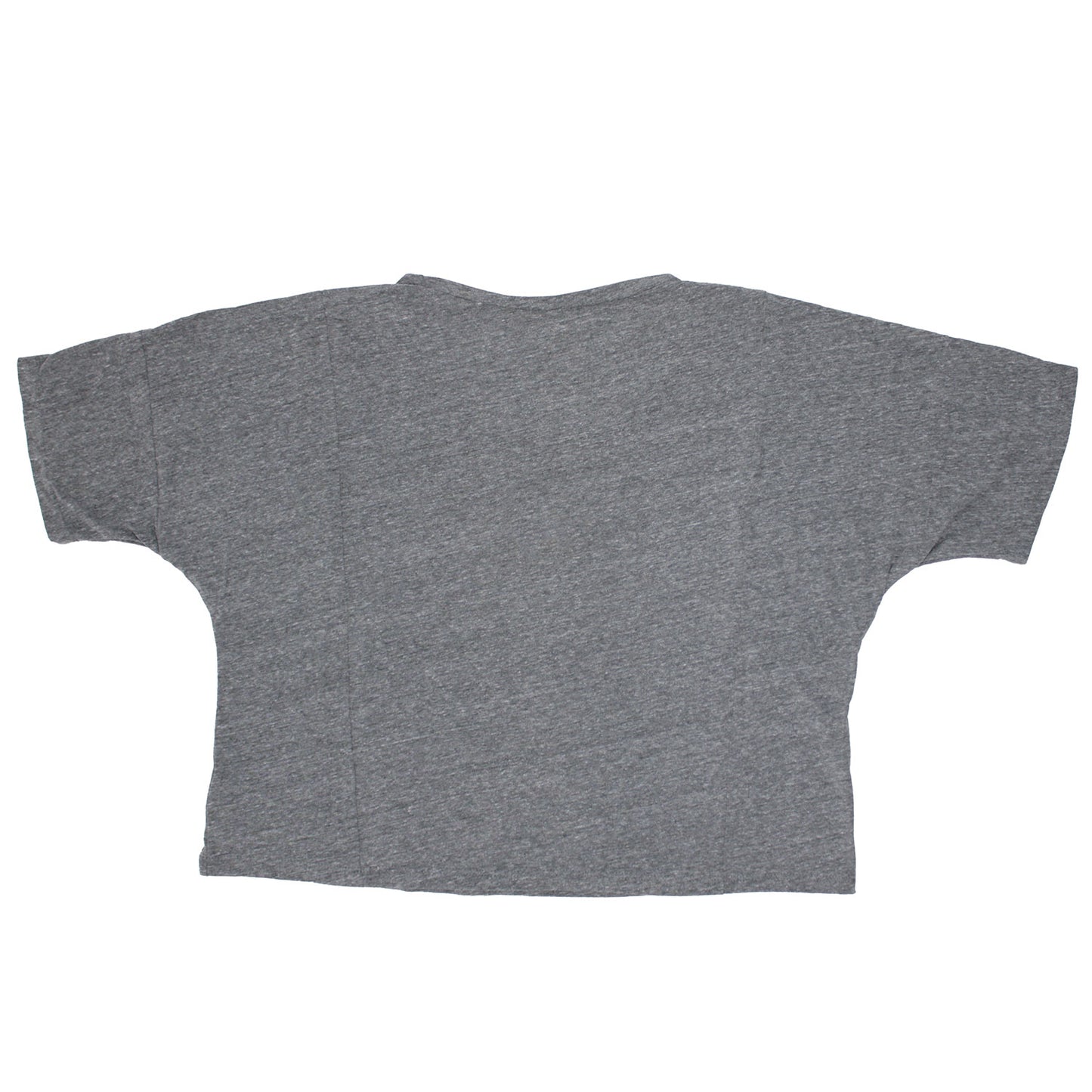 Let It Be With Red Foil Logo Crop Top Junior Top