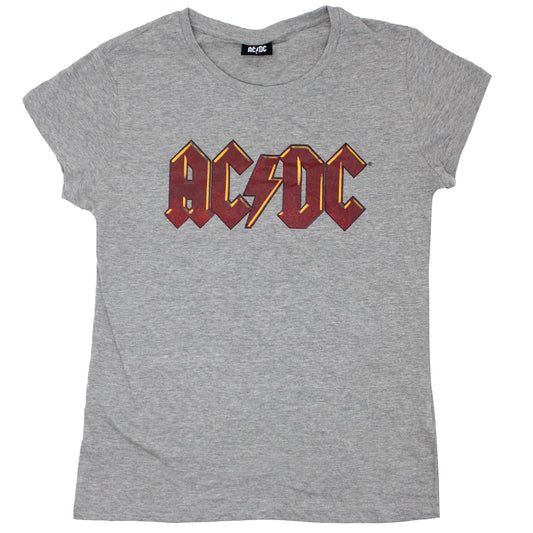 Vintage Distressed Maroon Logo Junior Top