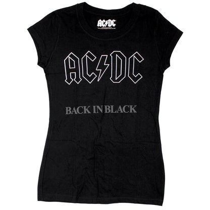 Back In Black Junior Top