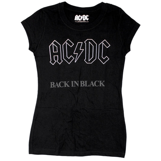 Back In Black Junior Top