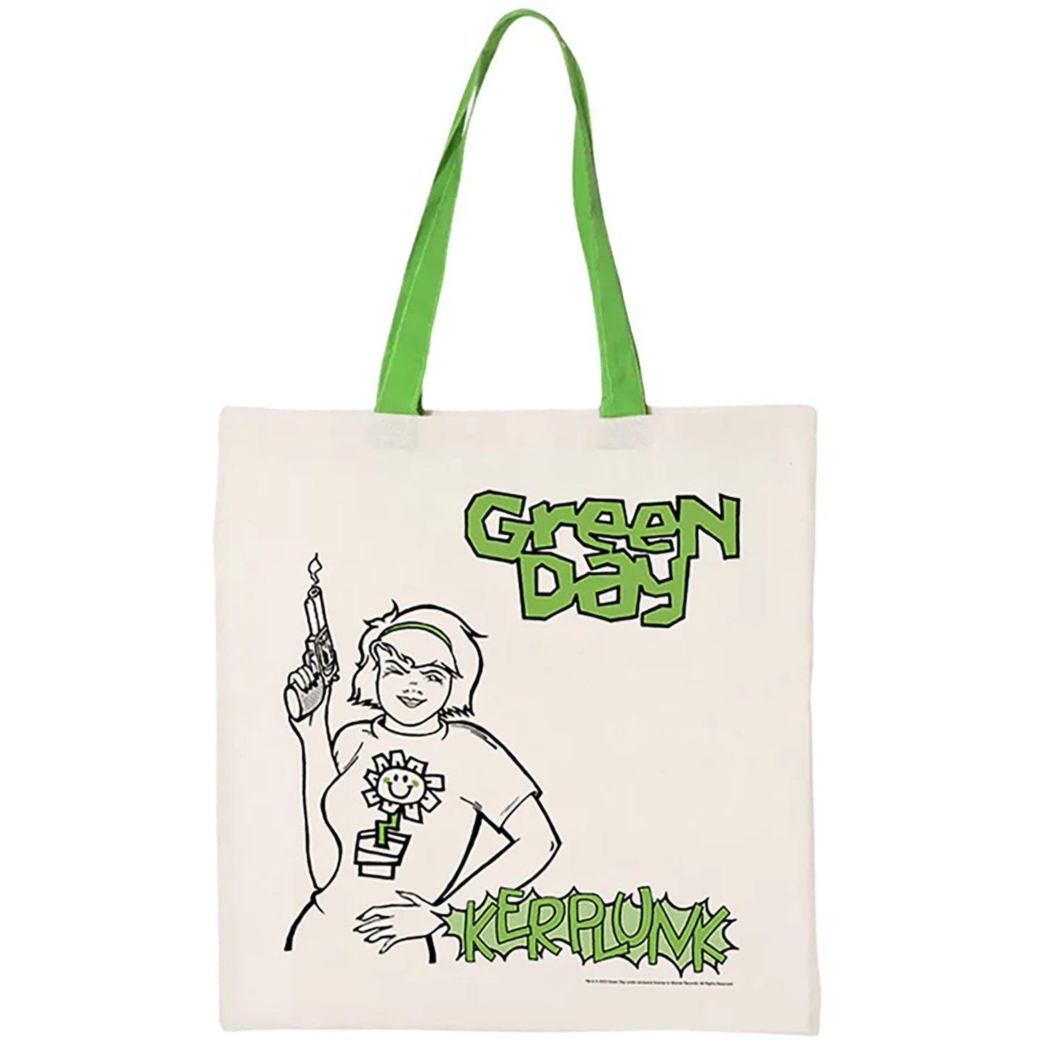 Green Day Kerplunk by Rock Roll Repeat Wallets & Handbags