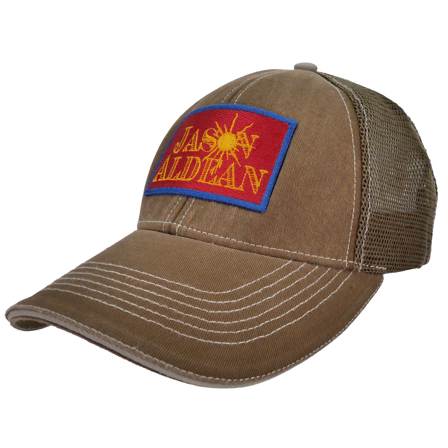 Sun Logo Patch Trucker Cap