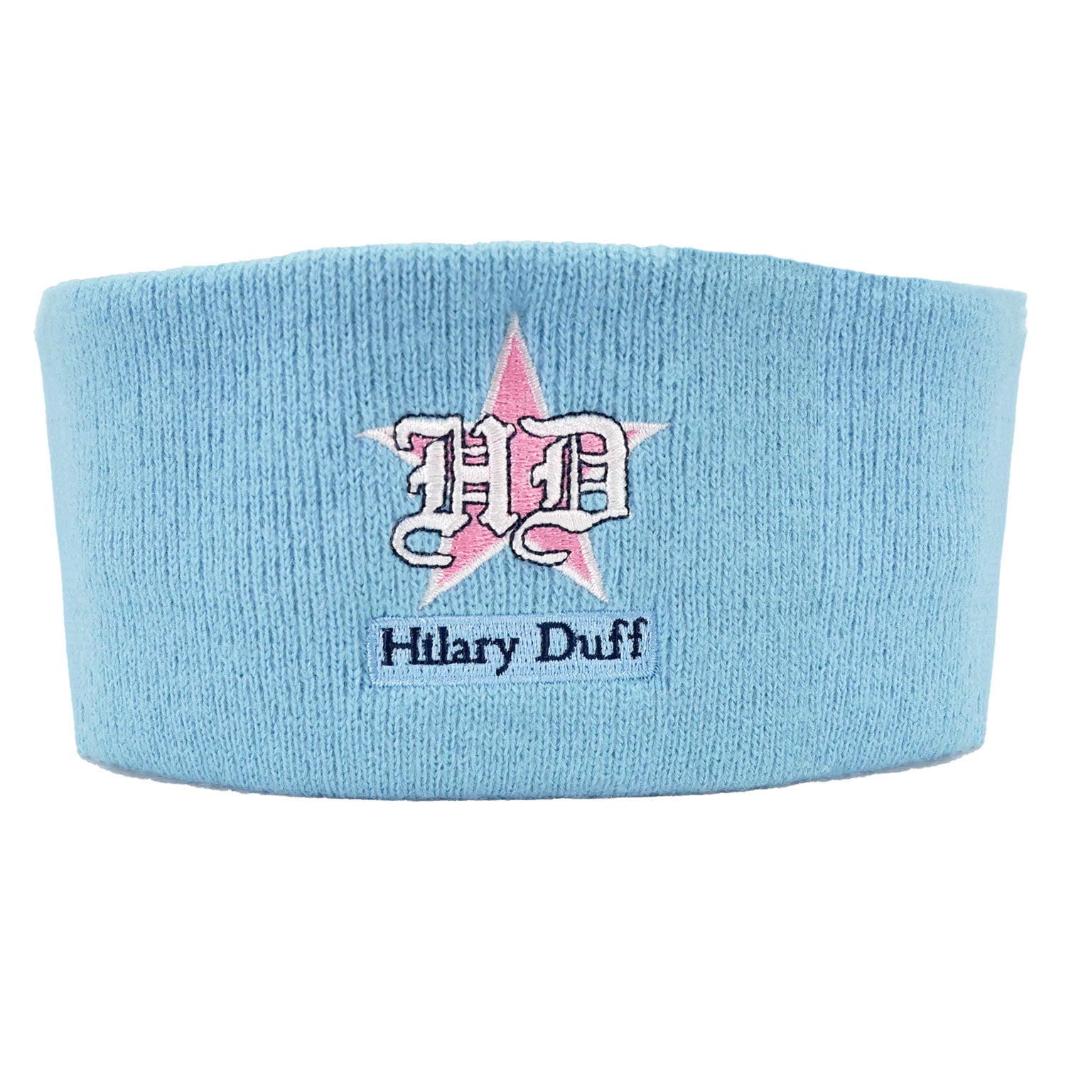Embroidered HD Star Logo Blue Headband Headband