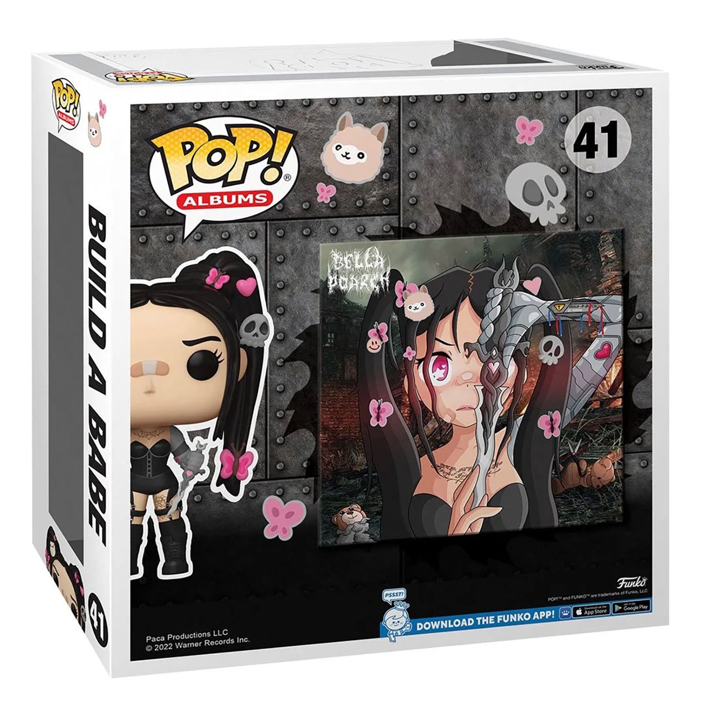 Funko Pop! Albums 41 Bella Poarch Build A Babe Vinyl Figure