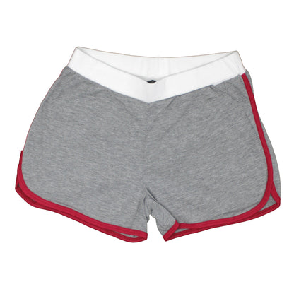 Girl's Heart Logo Tee & Shorts Set Sleepwear