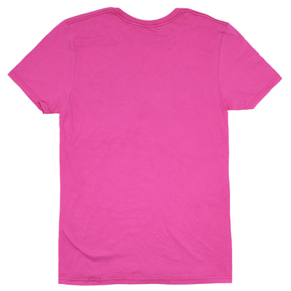 AC/DC Old Glory Logo (Hot Pink) T-shirt