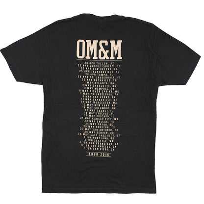Of Mice & Men Pocket Ampersand 2015 Tour Tee T-shirt