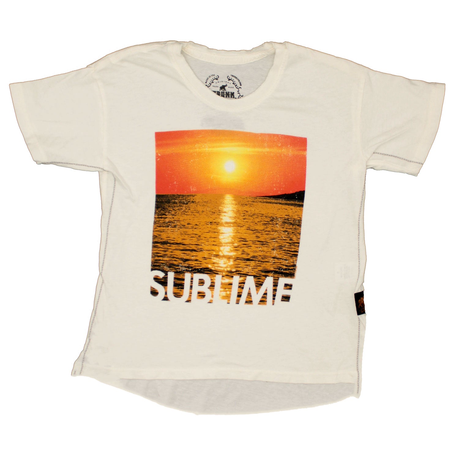 Sunset by TRUNK LTD Cream Baby Doll (Juniors & Youth) Junior Top