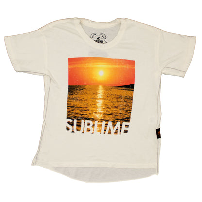 Sunset by TRUNK LTD Cream Baby Doll (Juniors & Youth) Junior Top