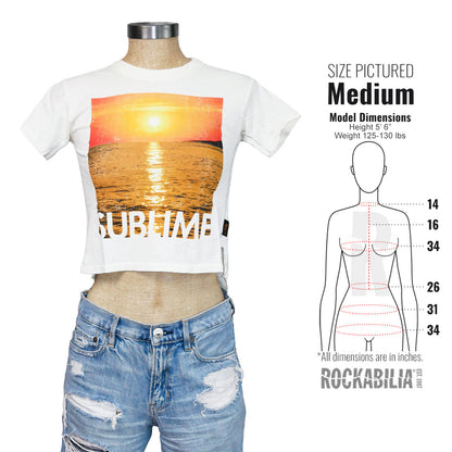 Sunset by TRUNK LTD Cream Baby Doll (Juniors & Youth) Junior Top