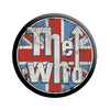 The Who Union Jack Logo Button