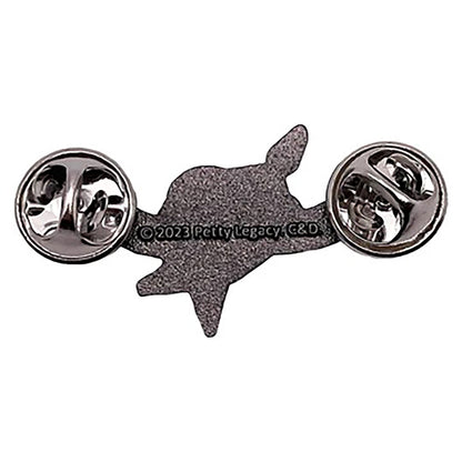 Modern Logo Pewter Pin Badge