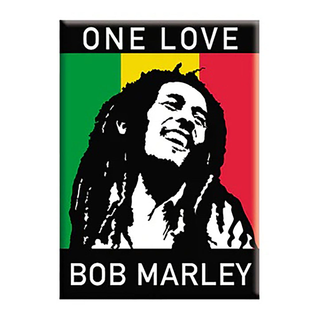 Bob Marley One Love Magnet 445772 Rockabilia Merch Store 