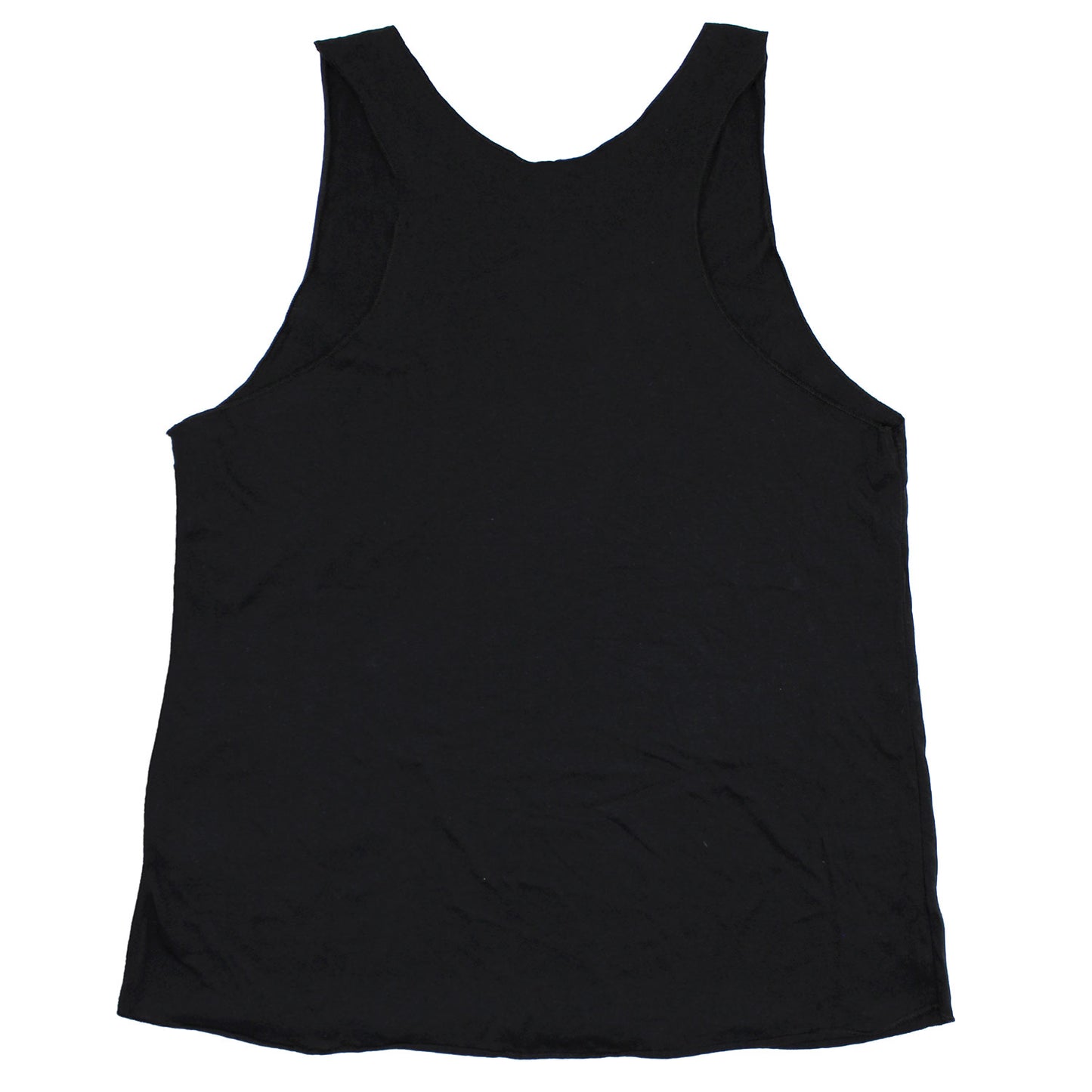 Back In Black Stacked Logo Junior Top