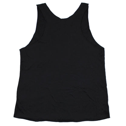 Back In Black Stacked Logo Junior Top