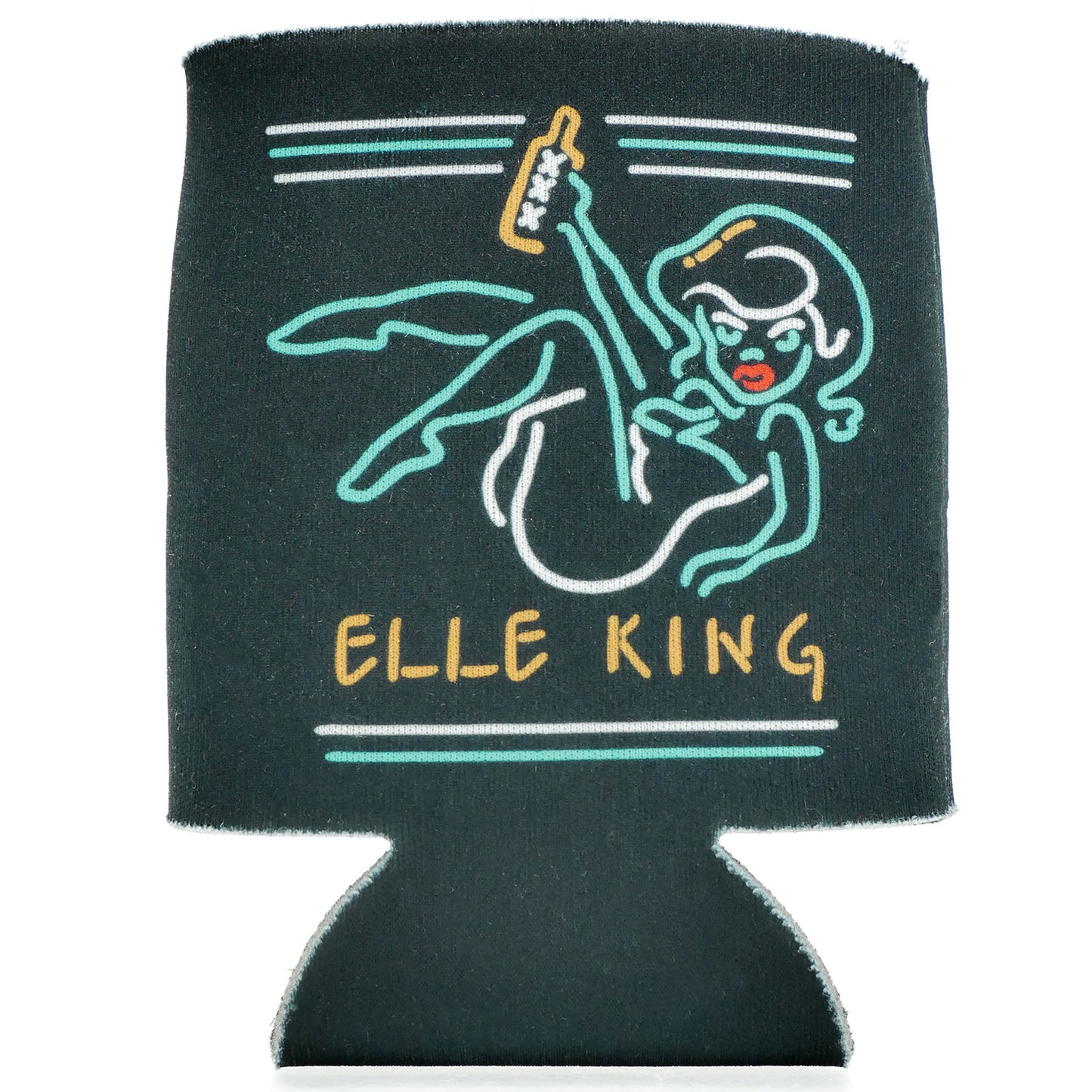 Neon Sign Logo Can Cooler