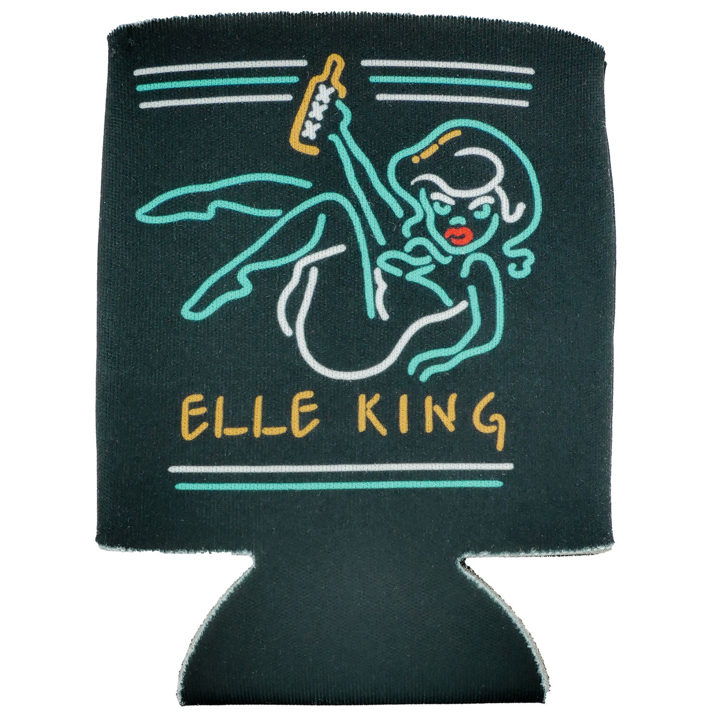 Neon Sign Logo Can Cooler