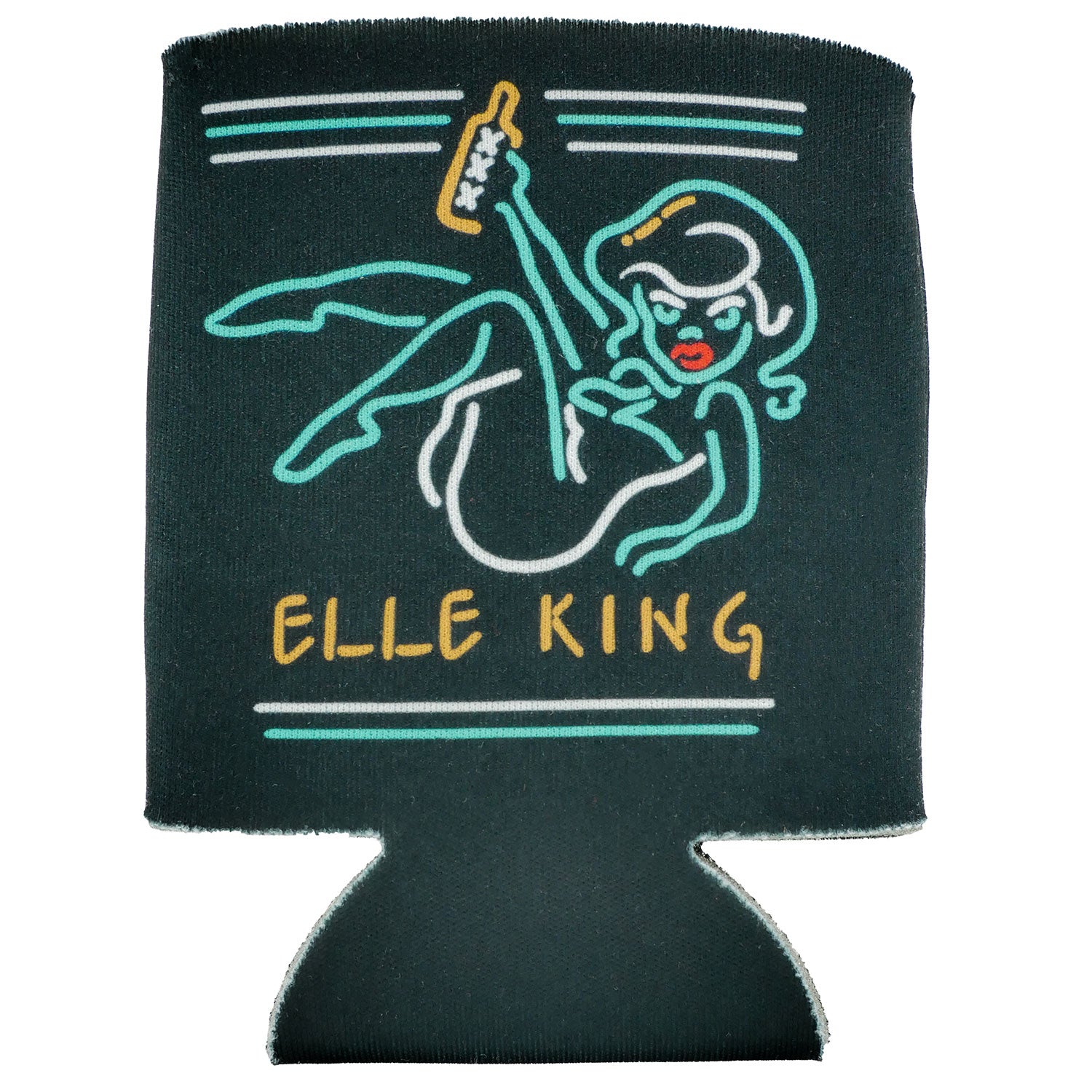 Neon Sign Logo Can Cooler