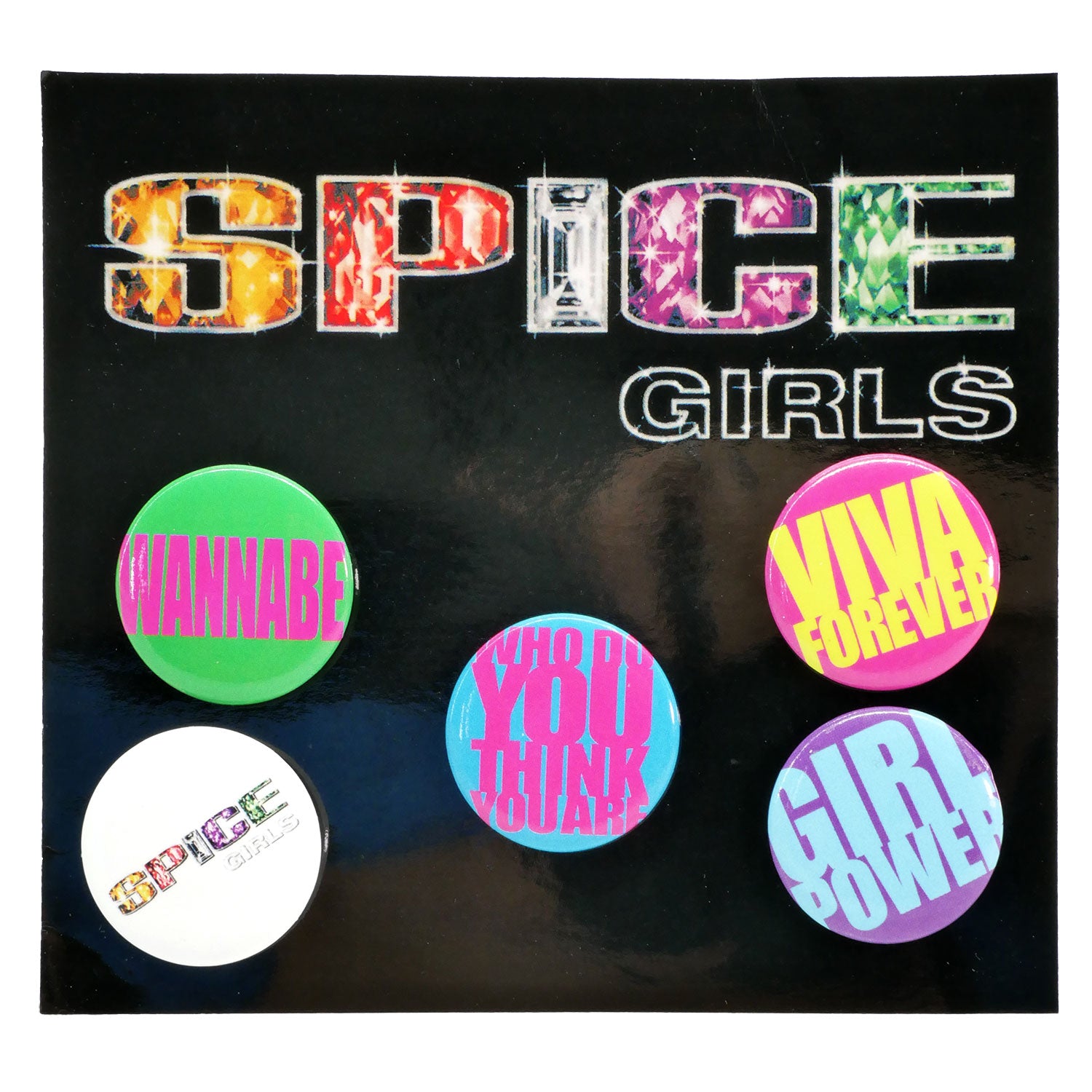 The Spice Girls Button Pack Collector Items