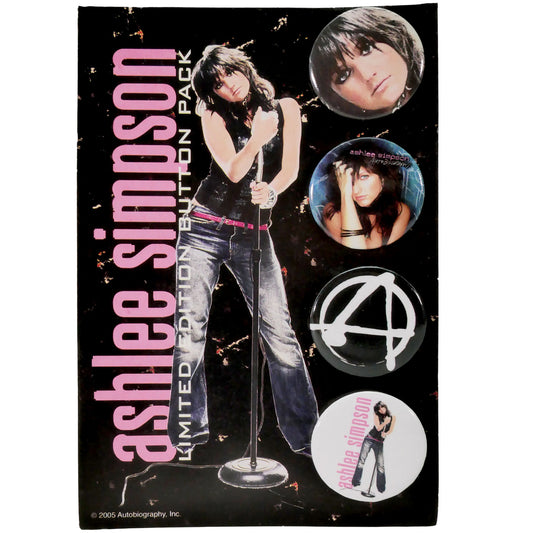 Ashlee Simpson Ashlee Simpson Button Pack Collector Items
