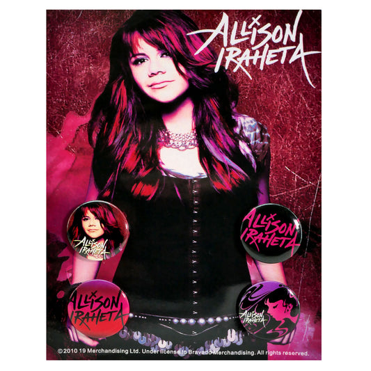 4 Piece Button Pack Collector Items