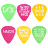 6 Pack Of Guitar Picks Guitar Pick