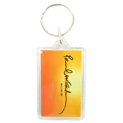 In Concert Plastic Key Chain