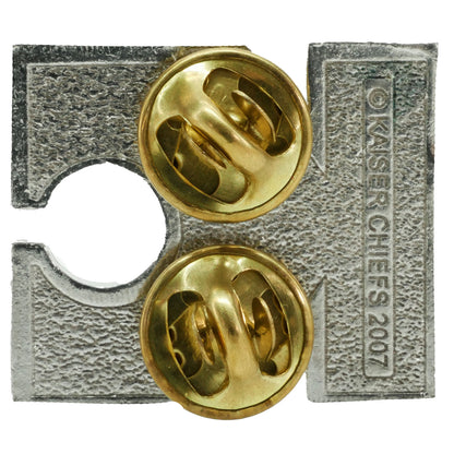 KC Logo Pewter Pin Badge