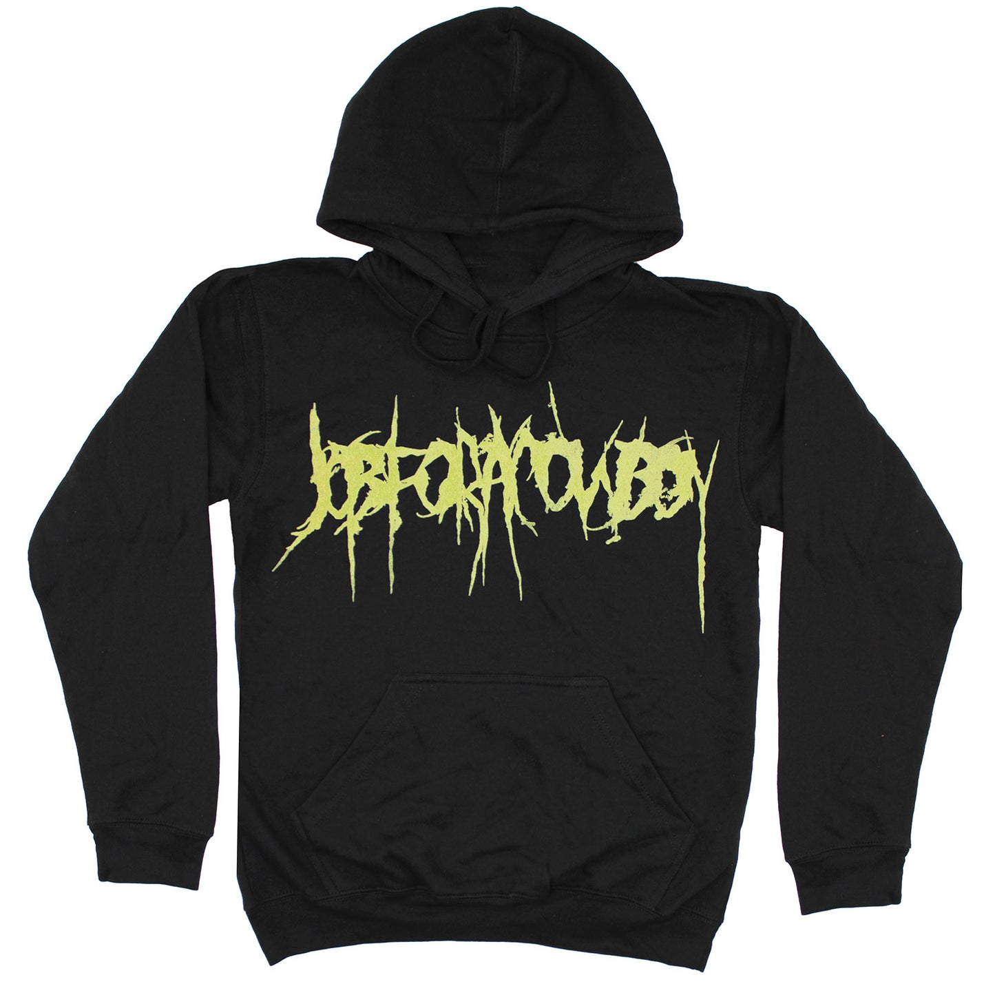 Green Logo Hooded Sweatshirt