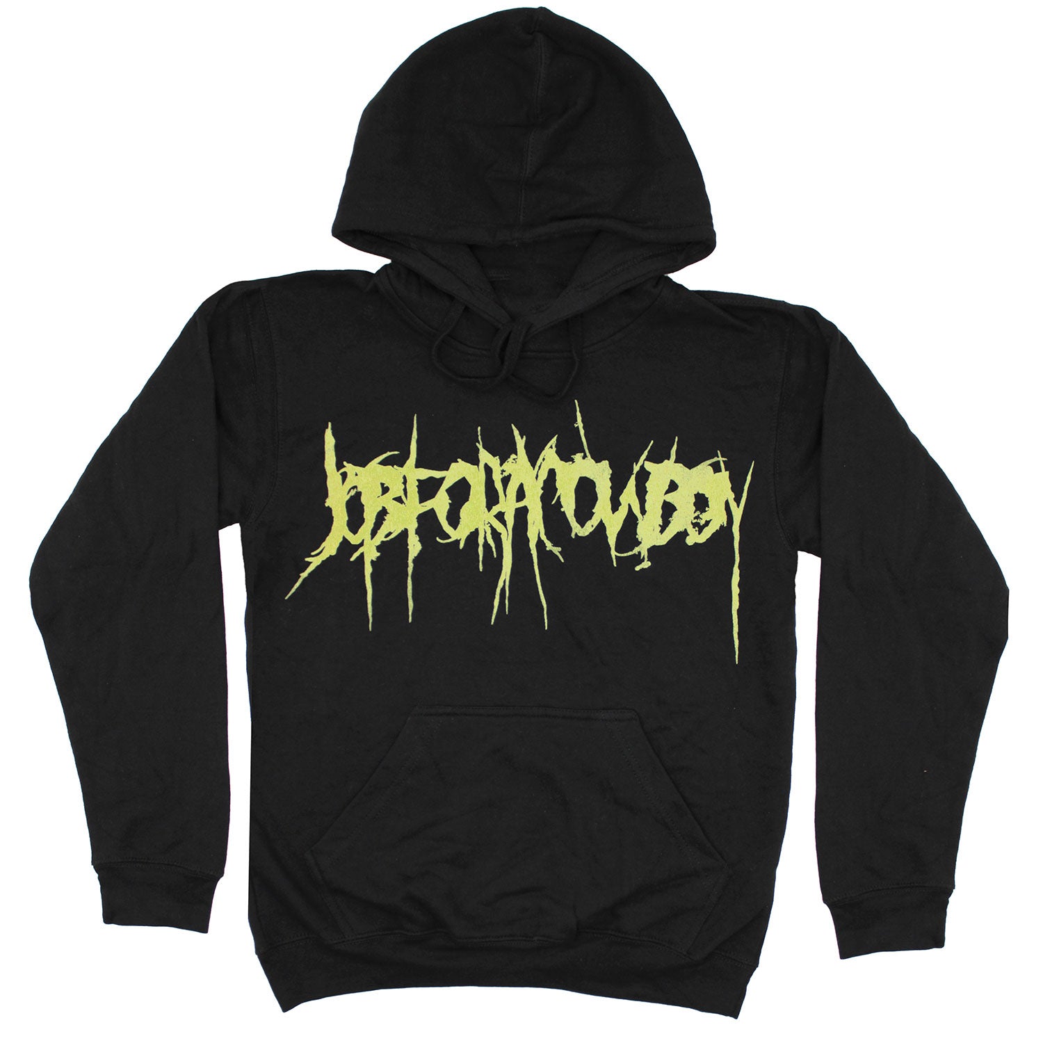 Green Logo Hooded Sweatshirt