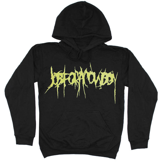 Green Logo Hooded Sweatshirt