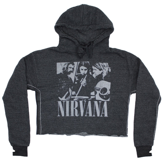 Crop Hoodie by TRUNK LTD Girls Jr Hooded Sweatshirt