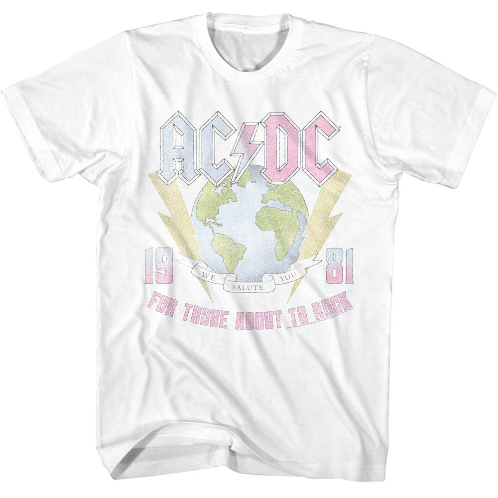 AC/DC Earth For Those About To Rock T-shirt