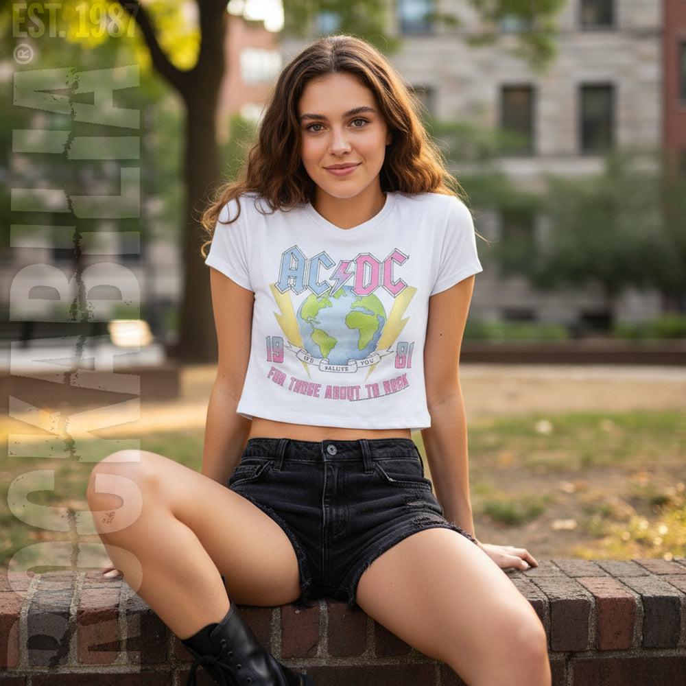 AC/DC Earth For Those About To Rock Junior Top