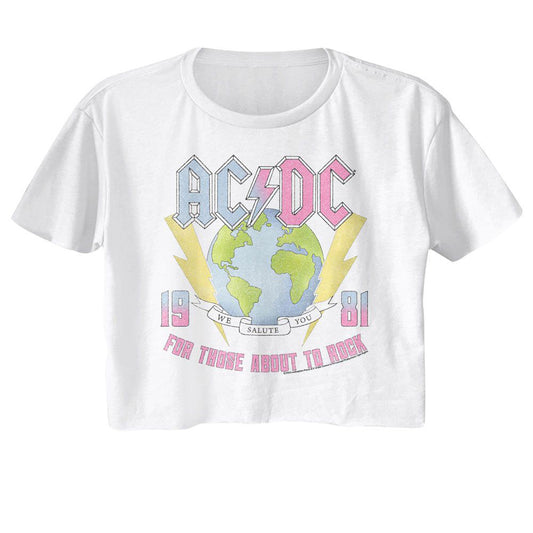 AC/DC Earth For Those About To Rock Junior Top