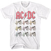 AC/DC Multi Color Cannons T-shirt