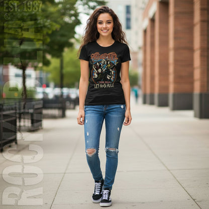 Aerosmith Let Rock Rule Junior Top