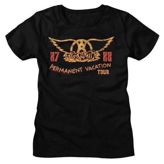 Aerosmith Pv Tour 87 88 Junior Top