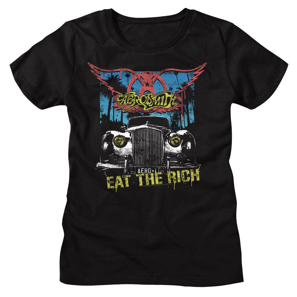 Aerosmith Aerosmith Eat The Rich Car Junior Top