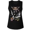 Aerosmith Nine Lives Tour Womens Tank